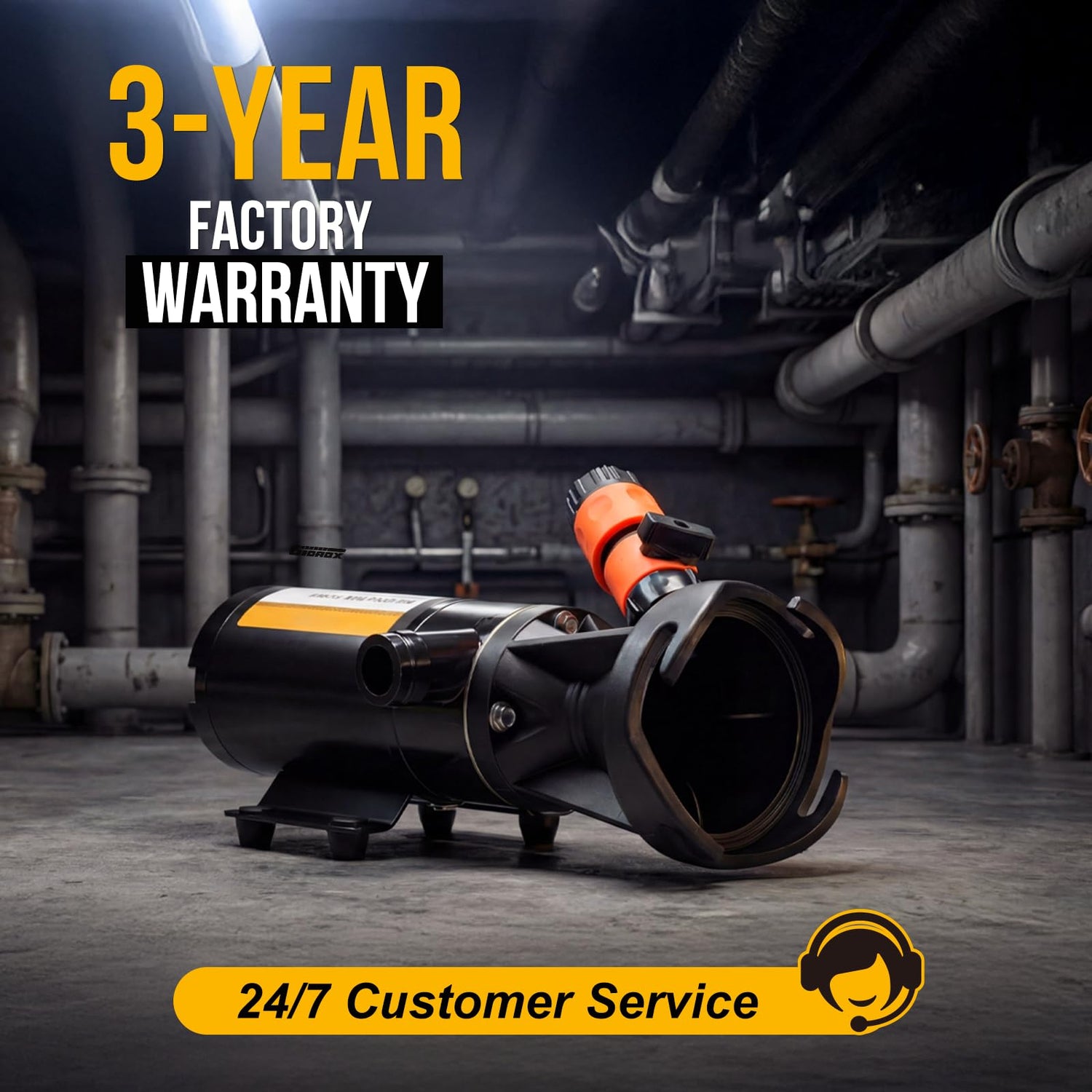 12V RV Portable Macerator Pump